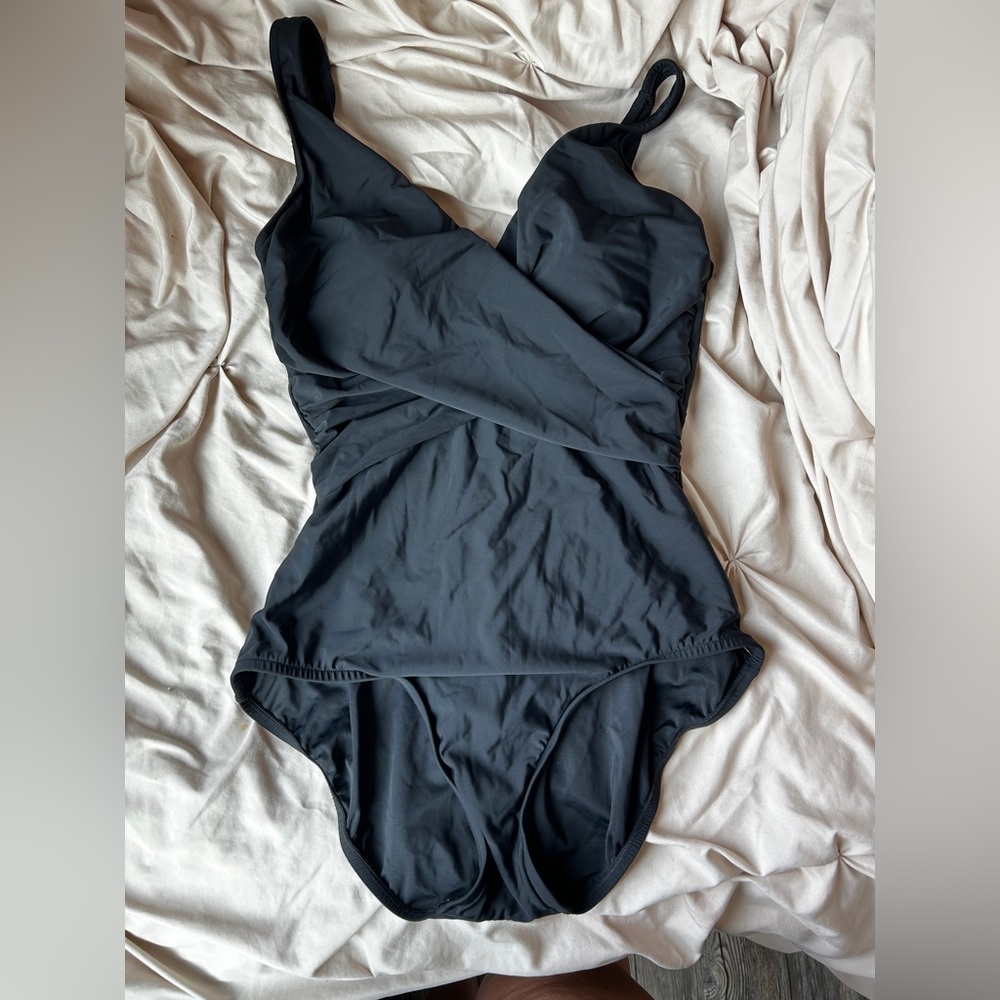 Black One Piece Swimsuit